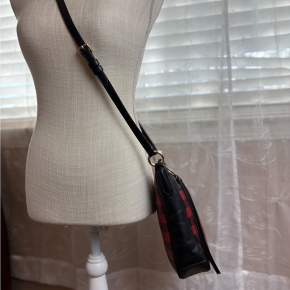 COACH Gingham Print Chaise Crossbody - Picture 4 of 16